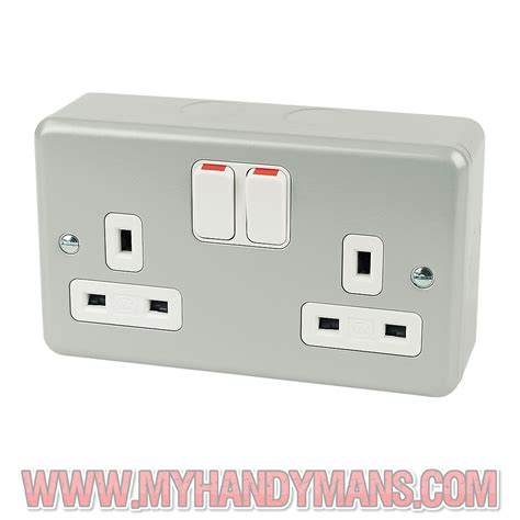 metal clad socket box|metal clad socket screwfix.